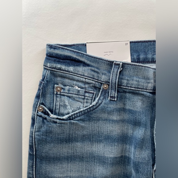 NWT Women's 7 For All Mankind Jeans The Skinny. - Picture 8 of 9